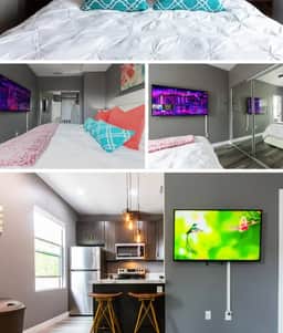 Bright King Suite Near Dining, Shops & Parks