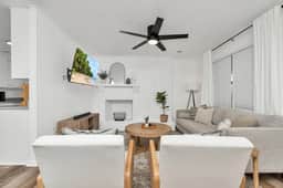Cozy 2BR newly renovated mid-century modern home