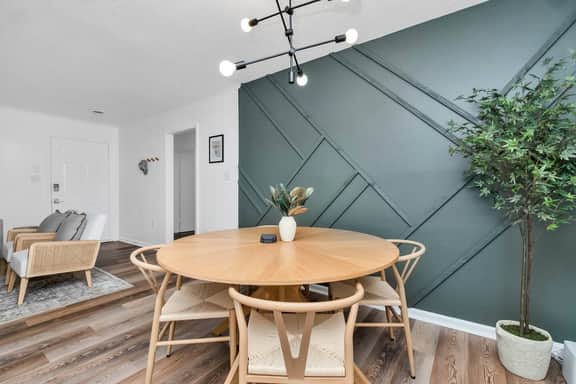 Cozy 2BR newly renovated mid-century modern home